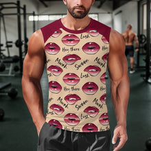 Charger l'image dans la galerie, T-shirt Sans Manches Personnalisé | Débardeur Raglan Sport Homme
