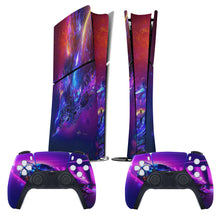 Charger l&#39;image dans la galerie, Autocollant skins PS5 pour édition numérique personnalisé avec photo texte prénom
