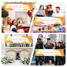 Charger l&#39;image dans la galerie, Bannière d&#39;activité pour les festivals et les célébrations culturelles (horizontale) personnalisé avec photo texte prénom

