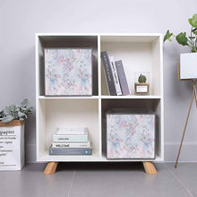 Charger l&#39;image dans la galerie, Boîte de rangement pliable en tissu Oxford personnalisé avec photo texte prénom
