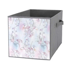 Charger l&#39;image dans la galerie, Boîte de rangement pliable en tissu Oxford personnalisé avec photo texte prénom
