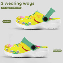 Charger l&#39;image dans la galerie, Chaussures enfant à trous personnalisé avec photo texte prénom
