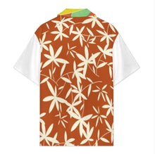 Charger l&#39;image dans la galerie, Chemise à manches courtes pour homme NY personnalisée avec prénom motif texte (conception multi-images)
