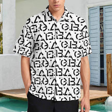 Charger l&#39;image dans la galerie, Chemise manches courtes sans poche pour homme AY005 personnalisé avec photo texte prénom
