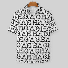 Charger l&#39;image dans la galerie, Chemise manches courtes sans poche pour homme AY005 personnalisé avec photo texte prénom
