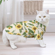 Charger l&#39;image dans la galerie, Chemises d&#39;été pour animaux de compagnie LM027 Style hawaïen chemise pour chien imprimé chat vêtements respirants et Cool personnalisé avec photo texte prénom (conception une image)
