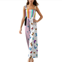 Charger l&#39;image dans la galerie, Combinaison porte-jarretelles pour femme avec WLR personnalisée avec prénom motif texte (conception multi-images)
