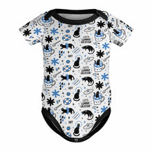 Charger l&#39;image dans la galerie, Combinaison bébé avec boutons 349P costume singulet extensible pour bébés garçons et filles personnalisé avec photo texte prénom (conception une image)
