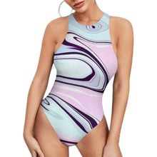 Charger l&#39;image dans la galerie, Combinaison body stringbody femme moderne originale NZ057 personnalisé avec photo image logo motif texte (impression des multi-images)
