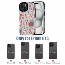 Charger l&#39;image dans la galerie, Coque Skin en fibre iPhone 15 / 15 Plus / 15 Pro / 15 Pro Max personnalisée avec prénom motif texte
