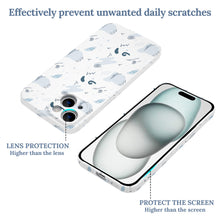 Charger l&#39;image dans la galerie, Coque de protection en plastique PC pour iPhone 15 personnalisée avec prénom motif texte

