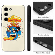 Charger l&#39;image dans la galerie, Coque de protection pour téléphone portable en TPU Samsung S23 personnalisé avec photo texte prénom
