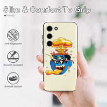 Charger l&#39;image dans la galerie, Coque de protection pour téléphone portable en TPU Samsung S23 personnalisé avec photo texte prénom
