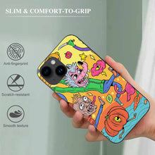 Charger l&#39;image dans la galerie, Coque de téléphone portable en TPU pour iPhone 15 / 15 Plus / 15 Pro / 15 Pro Max personnalisée avec photo motif texte
