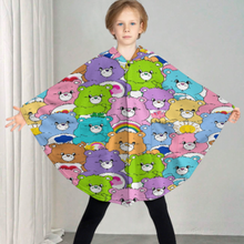 Charger l'image dans la galerie, Couverture à capuche pour enfants RTDP09 personnalisé avec photo texte prénom (conception une image)
