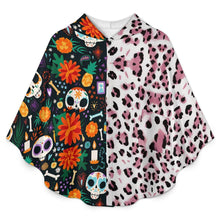 Charger l'image dans la galerie, Couverture à capuche unisexe NDP08 personnalisée avec prénom motif texte (conception multi-images)
