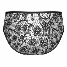 Charger l&#39;image dans la galerie, Culotte femme en dentelle LM500 personnalisé avec photo texte prénom (conception une image)
