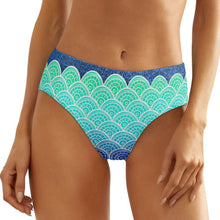 Charger l&#39;image dans la galerie, Culotte / string / slip taille basse confortable femme NZ053 personnalisé avec photo motif logo texte (impression des multi-images)
