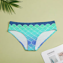 Charger l&#39;image dans la galerie, Culotte / string / slip taille basse confortable femme NZ053 personnalisé avec photo motif logo texte (impression des multi-images)
