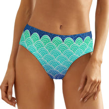 Charger l&#39;image dans la galerie, Culotte / string / slip taille basse confortable femme NZ053 personnalisé avec photo motif logo texte (impression des multi-images)
