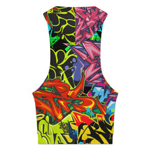 Charger l&#39;image dans la galerie, Débardeur femme avec capuche et poches BX07 personnalisée avec prénom motif texte
