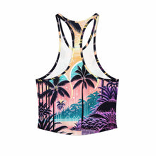 Charger l&#39;image dans la galerie, Débardeur femme ample grande fente forme H BX01 personnalisée avec prénom motif texte
