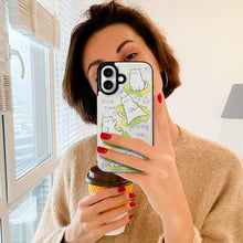 Charger l&#39;image dans la galerie, Étui de protection en cuir TPU pour iPhone 16 avec fonction support pour étui pliable personnalisée avec prénom motif texte
