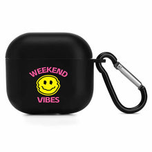 Charger l&#39;image dans la galerie, Étui de protection pour écouteurs Bluetooth AirPods 4 personnalisée avec prénom motif texte
