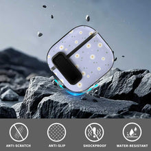 Charger l&#39;image dans la galerie, Étui pour écouteurs Apple AirPods 4 (boucle avec bordure noire) entièrement imprimé personnalisée avec prénom motif texte
