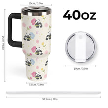 Charger l&#39;image dans la galerie, Gobelet grande capacité de 40 onzas en acier inoxydable 304 personnalisée avec prénom motif texte
