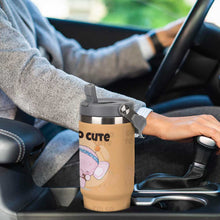 Charger l&#39;image dans la galerie, Gobelet isotherme de grande capacité de 30 oz pour voiture personnalisé avec photo texte prénom
