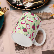 Charger l&#39;image dans la galerie, Mug avec intérieur et poignée noir / Tasse noir mat personnalisé avec photo logo texte motif
