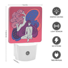 Charger l&#39;image dans la galerie, Veilleuse chambre en plastique LED (Plusieurs spécifications disponibles) personnalisée avec prénom photo image texte motif
