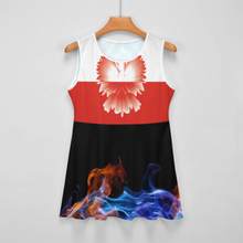 Charger l&#39;image dans la galerie, Tenue uniforme costume robe de pom pom girl femme personnalisé avec photo logo texte motif (impression des multi-images)
