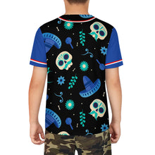 Charger l&#39;image dans la galerie, Maillot de baseball junior J81T personnalisé avec photo texte prénom
