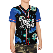 Charger l&#39;image dans la galerie, Maillot de baseball junior J81T personnalisé avec photo texte prénom
