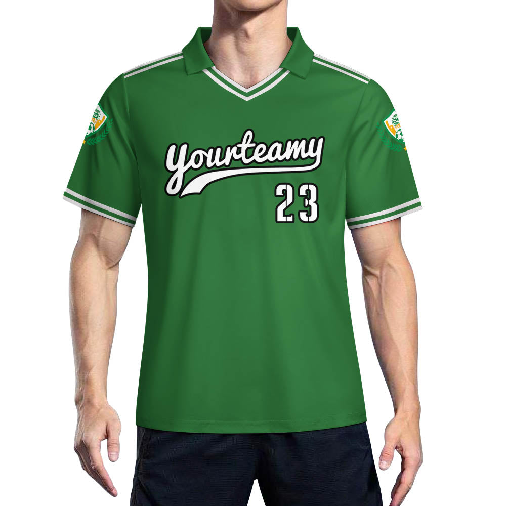 Maillot De Football Personnalisable Avec Nom D’équipe Et Numéro - T-shirts Sport Homme/femme - Polyester Respirant