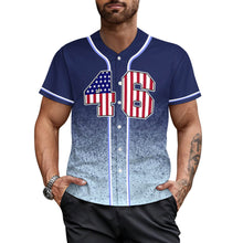 Charger l&#39;image dans la galerie, Maillot de baseball homme J50T personnalisé avec texte motif photo (conception multi-images)
