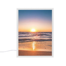 Charger l&#39;image dans la galerie, Miroir veilleuse personnalisé avec photo texte prénom
