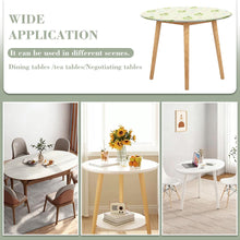 Charger l&#39;image dans la galerie, Nappe ovale imperméable en toile cirée JJ05191097 personnalisée avec prénom motif texte
