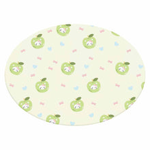 Charger l&#39;image dans la galerie, Nappe ovale imperméable en toile cirée JJ05191097 personnalisée avec prénom motif texte
