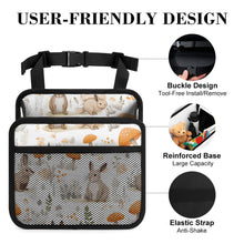 Charger l&#39;image dans la galerie, Organisateur de siège auto personnalisée avec prénom motif texte
