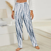 Charger l&#39;image dans la galerie, Pantalon de pyjama ample en peluche pour femme LM072 personnalisé avec photo texte prénom (conception une image)
