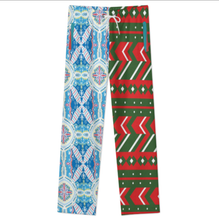 Charger l&#39;image dans la galerie, Pantalon de pyjama ample en peluche pour homme LM071 personnalisée avec prénom motif texte (conception multi-images)

