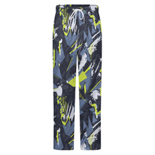 Charger l&#39;image dans la galerie, Pantalon de pyjama ample en peluche pour homme LM217 (différents motifs devant et derrière) personnalisé avec photo texte prénom
