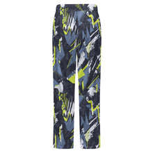 Charger l&#39;image dans la galerie, Pantalon de pyjama ample en peluche pour homme LM217 (différents motifs devant et derrière) personnalisé avec photo texte prénom

