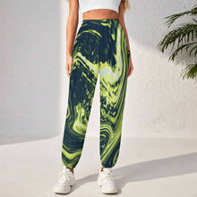 Charger l&#39;image dans la galerie, Pantalon de yoga pantalon de jogging JJ1228 pantalon de loisirs de sport pour femme personnalisé avec photo texte prénom (conception une image)
