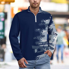 Charger l&#39;image dans la galerie, Pull homme sport POLO shirt LM111 personnalisé avec photo texte prénom (conception une image)
