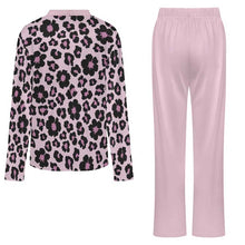 Charger l&#39;image dans la galerie, Pyjama femme manches longues col V B99TZ personnalisé avec photo texte prénom (conception une image)
