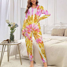 Charger l&#39;image dans la galerie, Pyjama unisexe homewear combinaison combinaison de loisirs une pièce personnalisée avec photo motif texte (conception une image)
